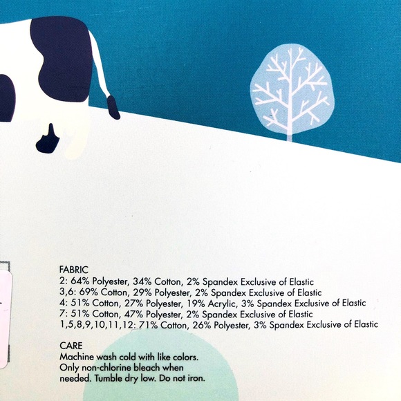 NEW 12 Days of Socks for Kids size 2-5T - Picture 3 of 3